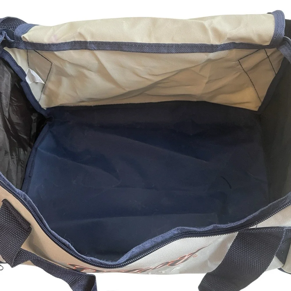Detroit Tigers x Delta Gray Navy Blue‎ Duffle Small Lightweight Zip Pockets